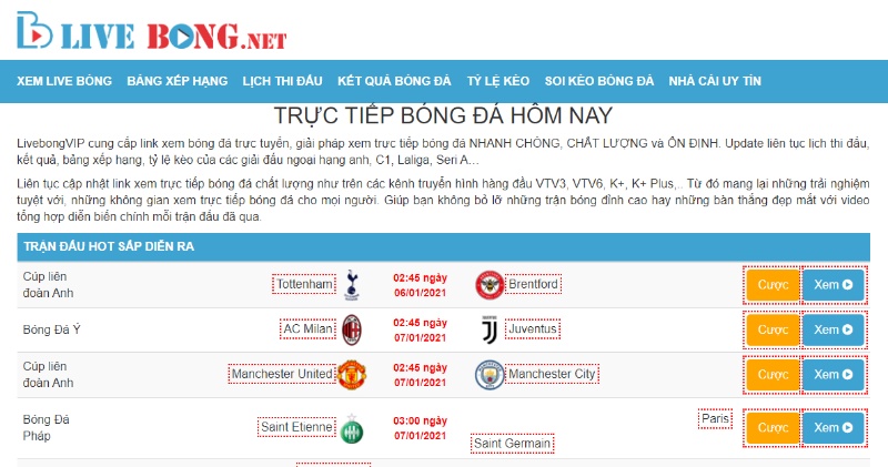 Livebong.net hiện đang được rất nhiều người hâm m?đánh giá cao